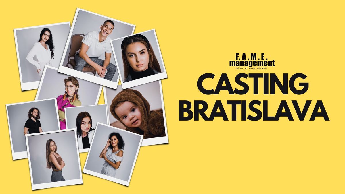 Registra\u010dn\u00fd casting BRATISLAVA