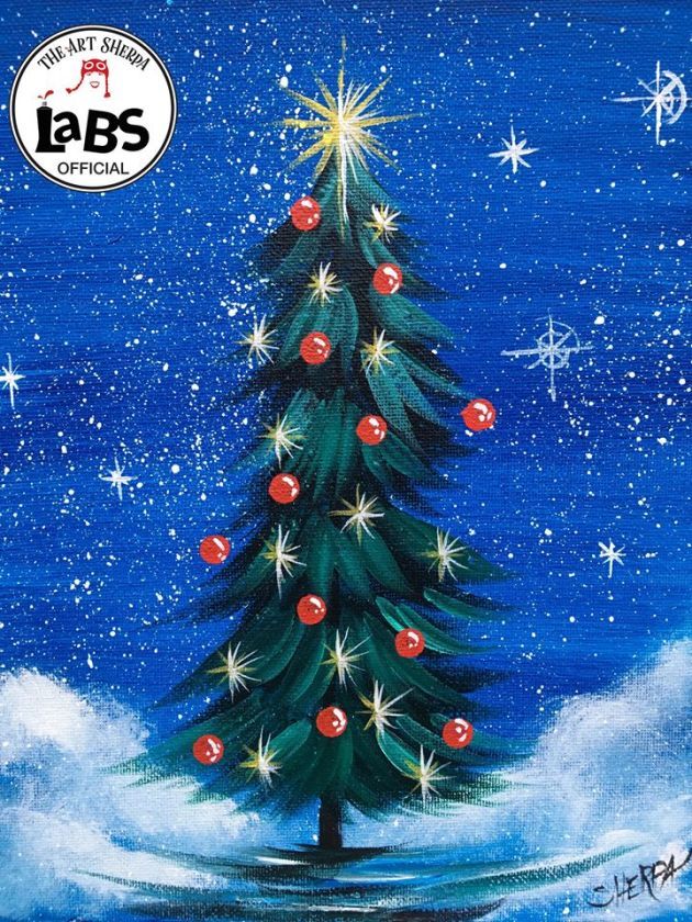 \u201cO Christmas Tree" In-Studio Paint Party!