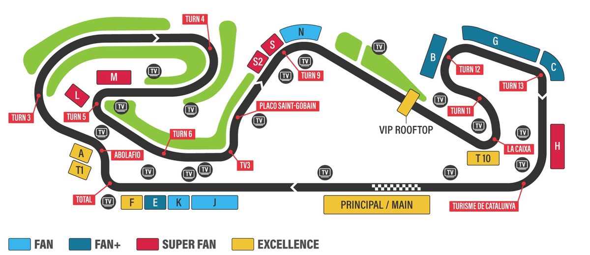 Formula 1 - Spain Grand Prix - 3 Day Pass at Circuit de Barcelona Catalunya