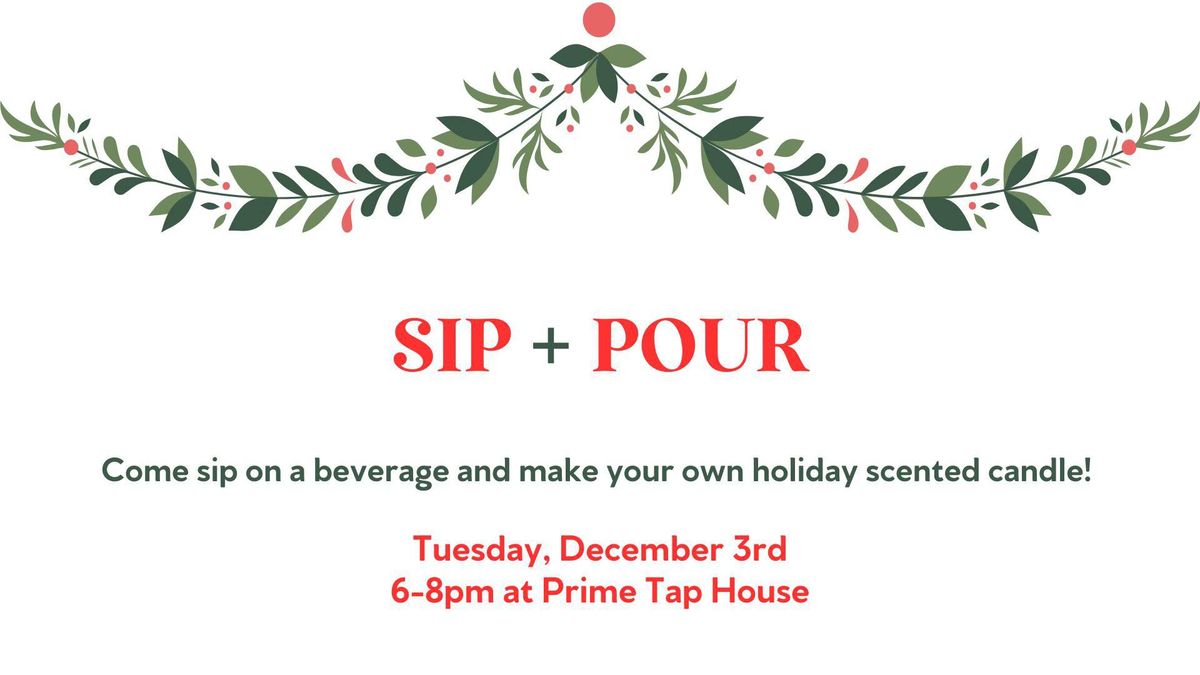 Holiday Candle Workshop at Prime Tap House