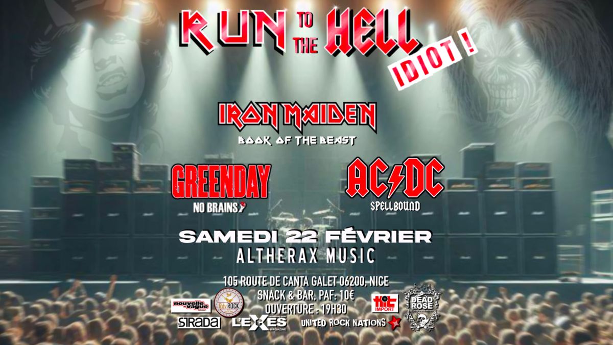 RUN TO THE HELL (IDIOT!) - Altherax Music - GREEN DAY | IRON MAIDEN | AC\/DC