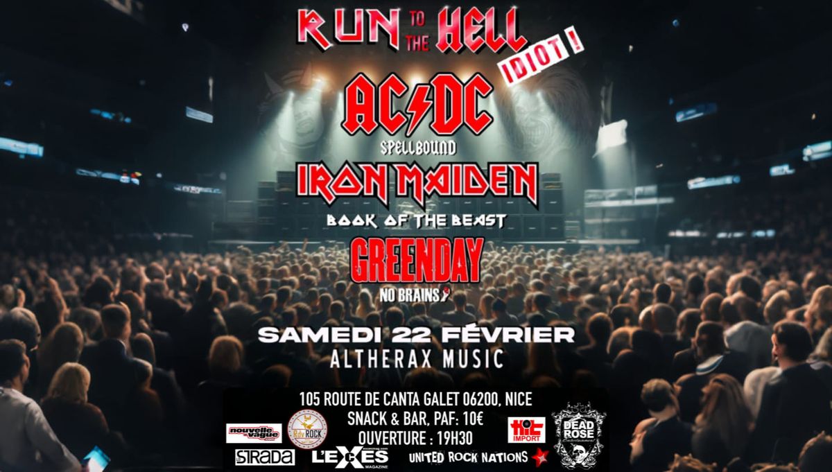 RUN TO THE HELL (IDIOT!) - Altherax Music - GREEN DAY | IRON MAIDEN | AC\/DC