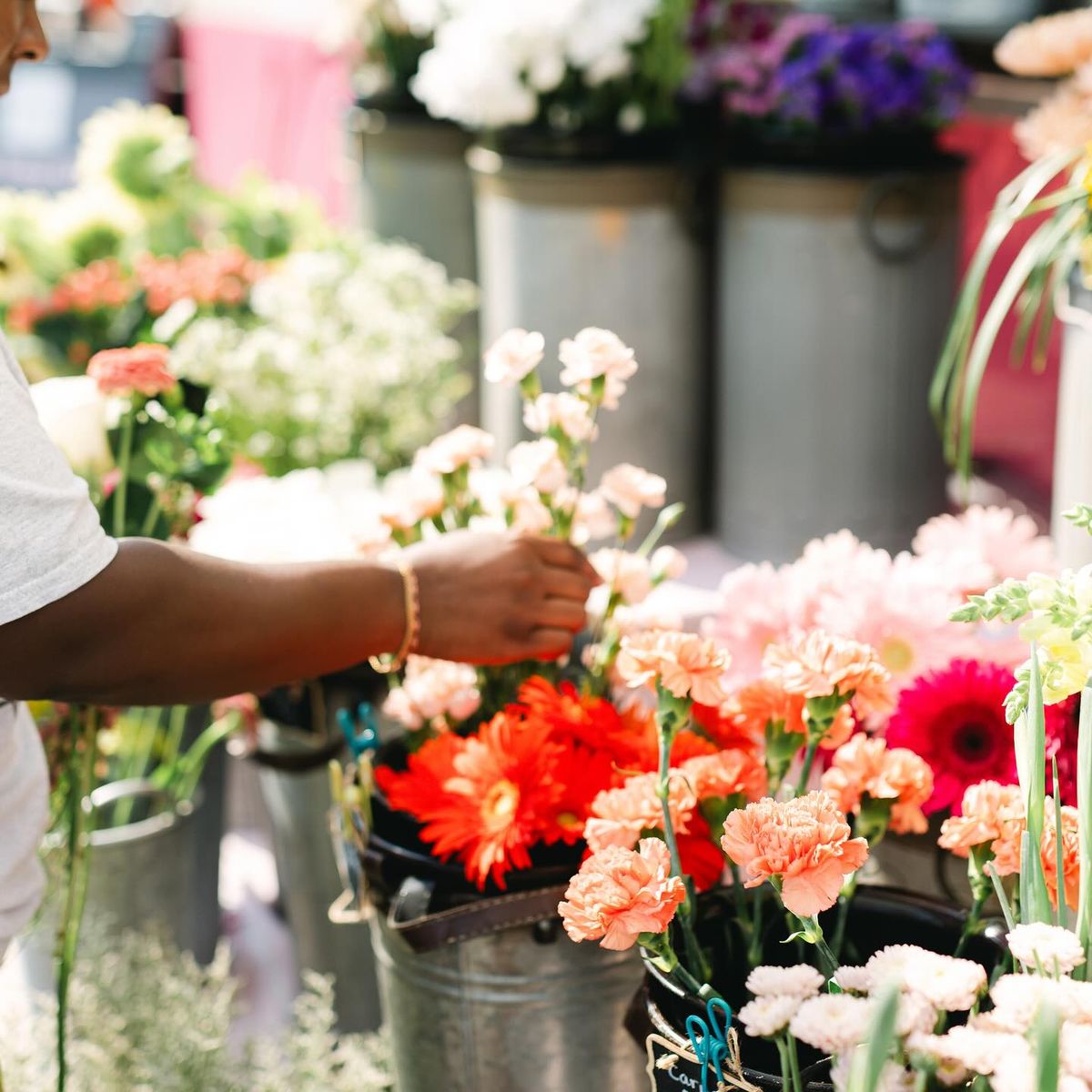 V-Day Bouquets with Richmond Flower Truck