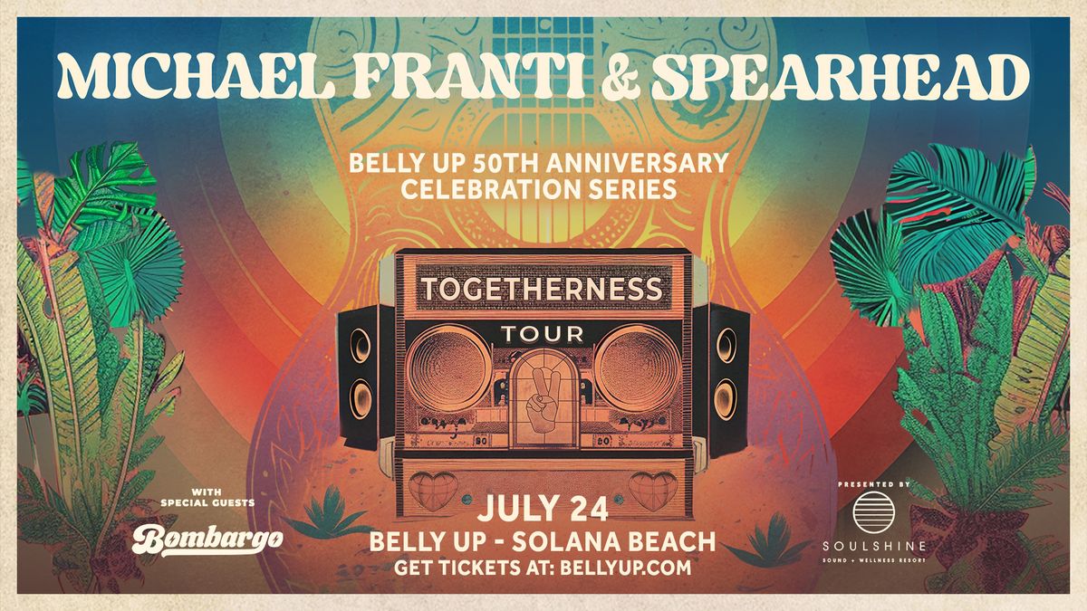 Michael Franti & Spearhead w\/ Bombargo