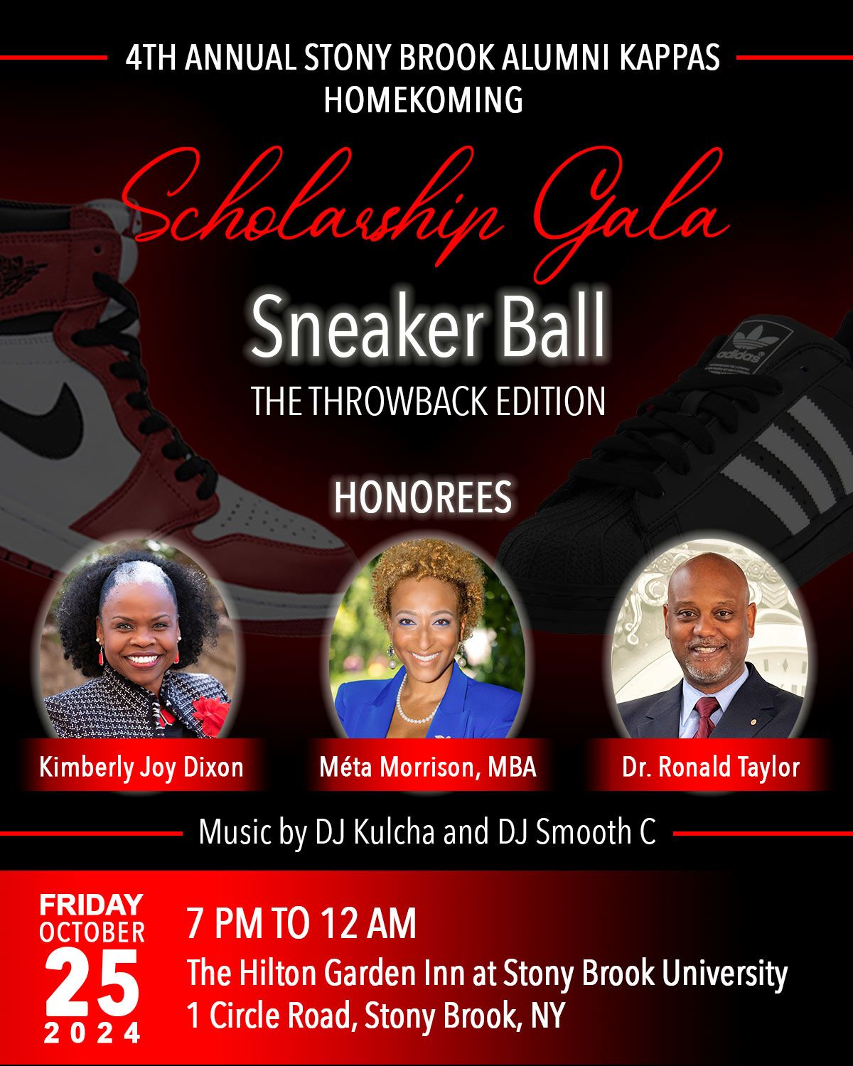 Stony Brook Kappas HomeKoming Scholarship Gala - A Sneaker Ball: The Throwback Edition