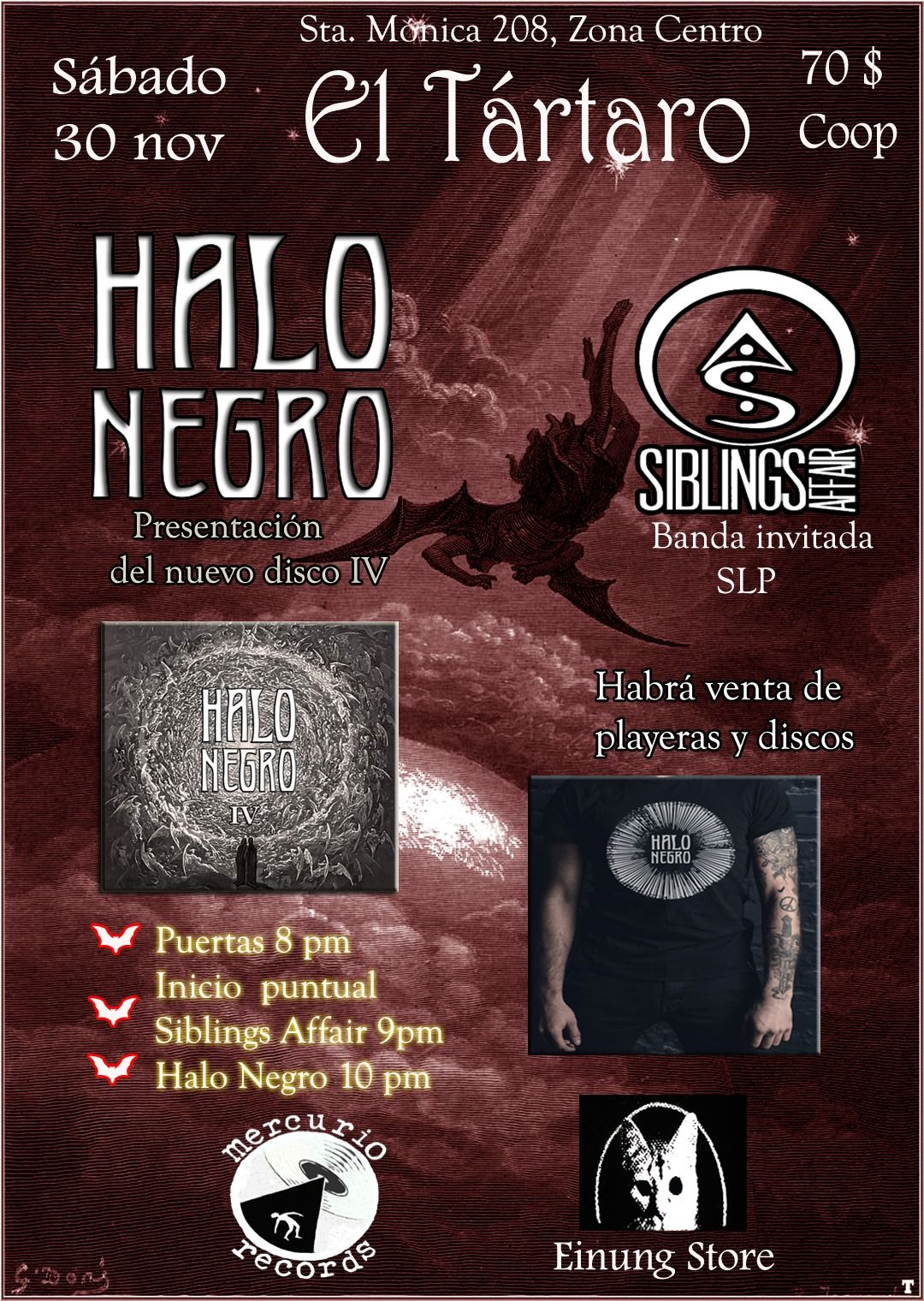 Halo Negro Presentaci\u00f3n disco IV