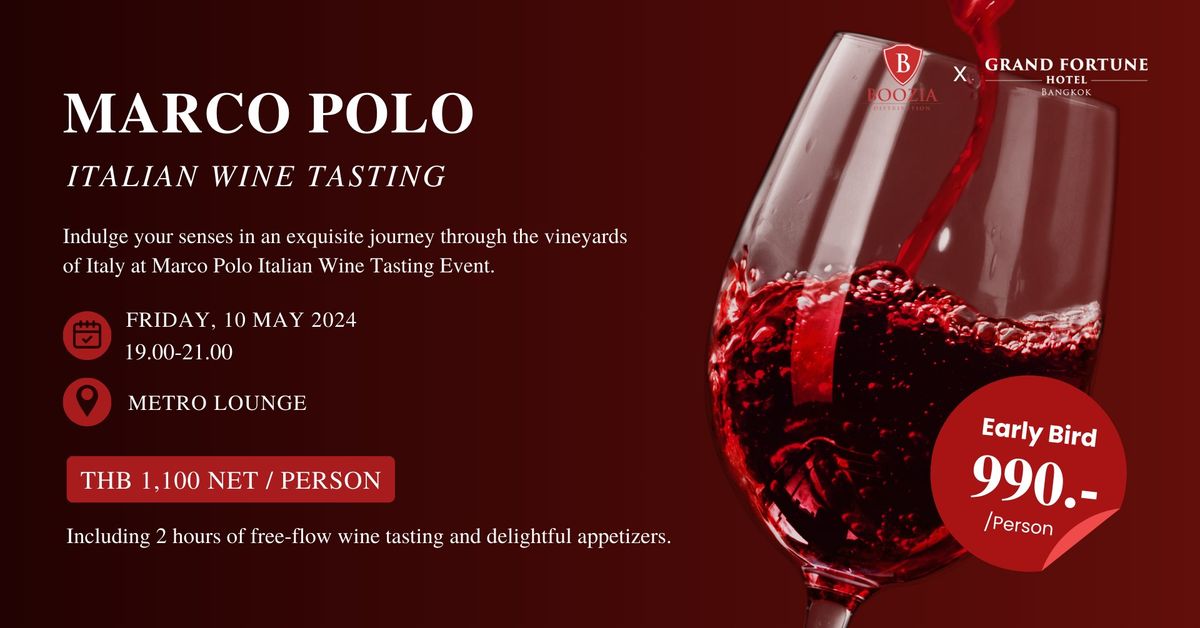 MARCO POLO Wine Tasting