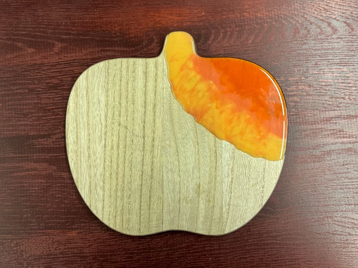 Resin Pumpkin Lazy Susan Workshop