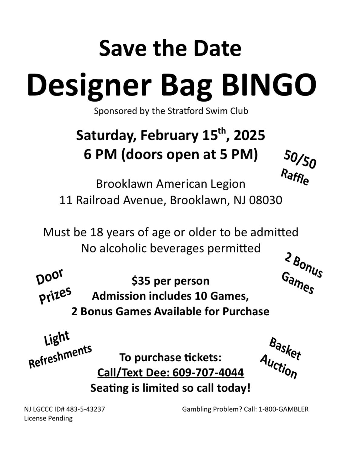 Designer Bag Bingo