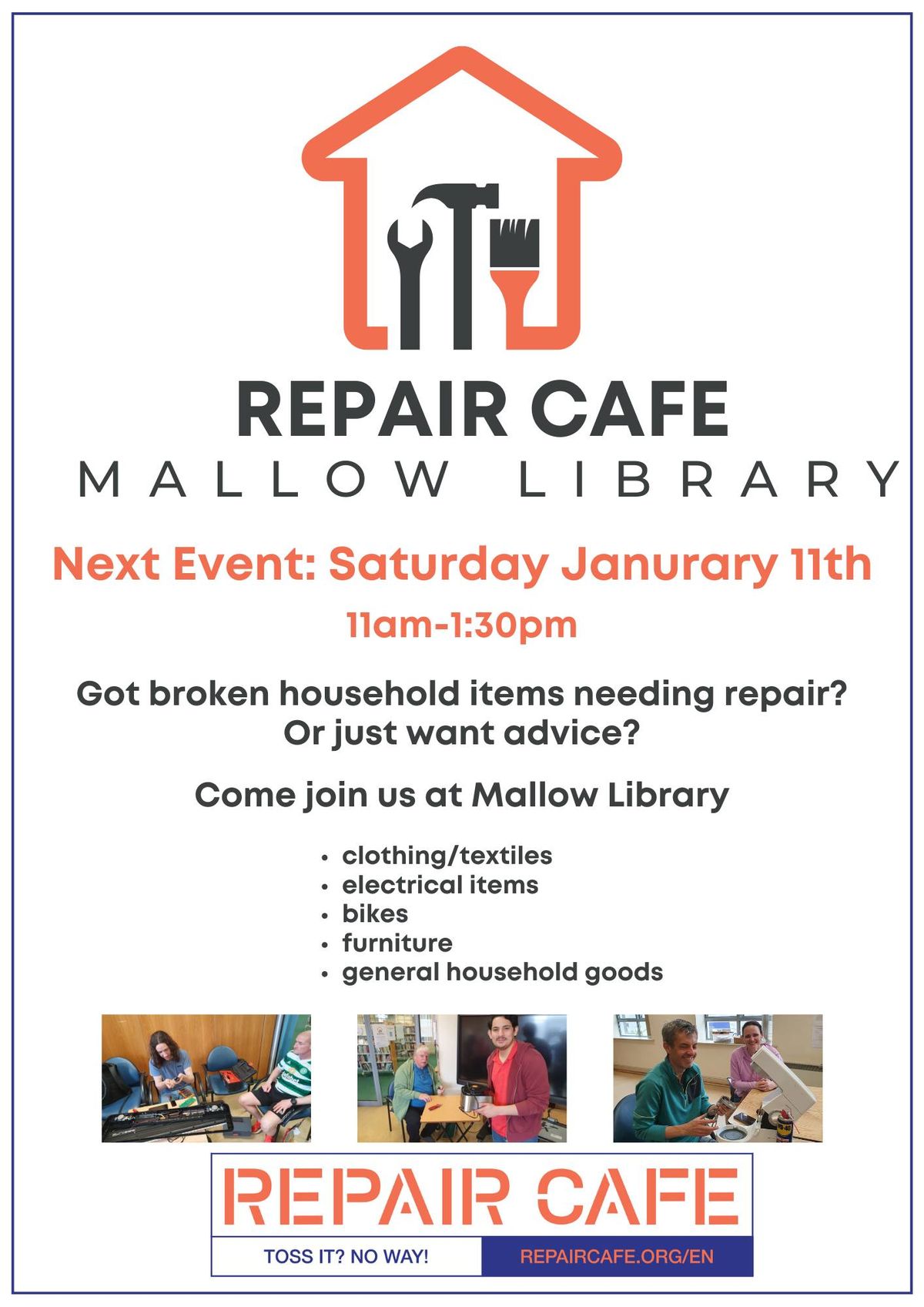 Mallow Library Repair Cafe