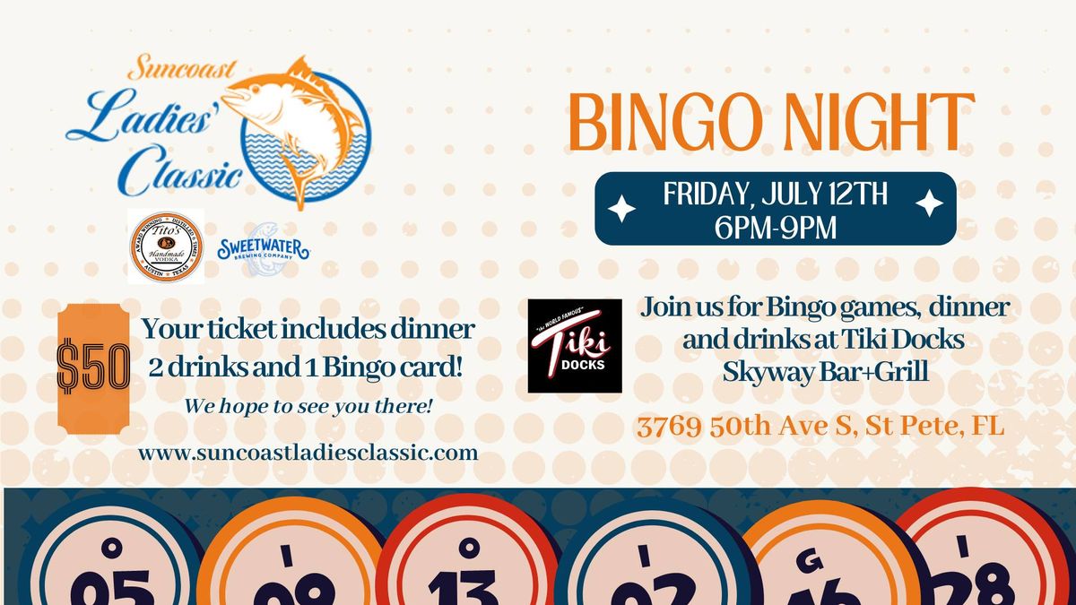 Suncoast Ladies' Classic Bingo Night