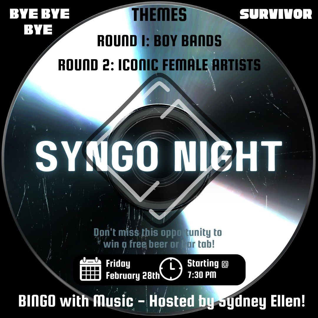 SYNGO NIGHT Hosted by Sydney Ellen!