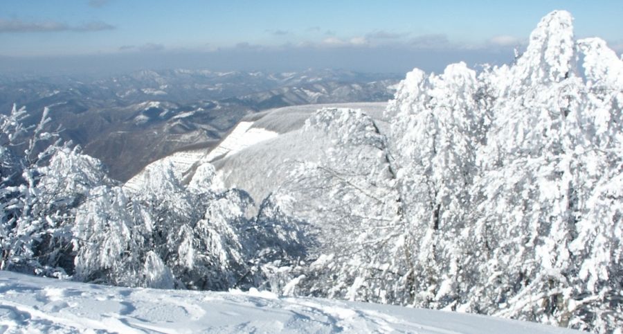 Spettacolo bianco sui crinali