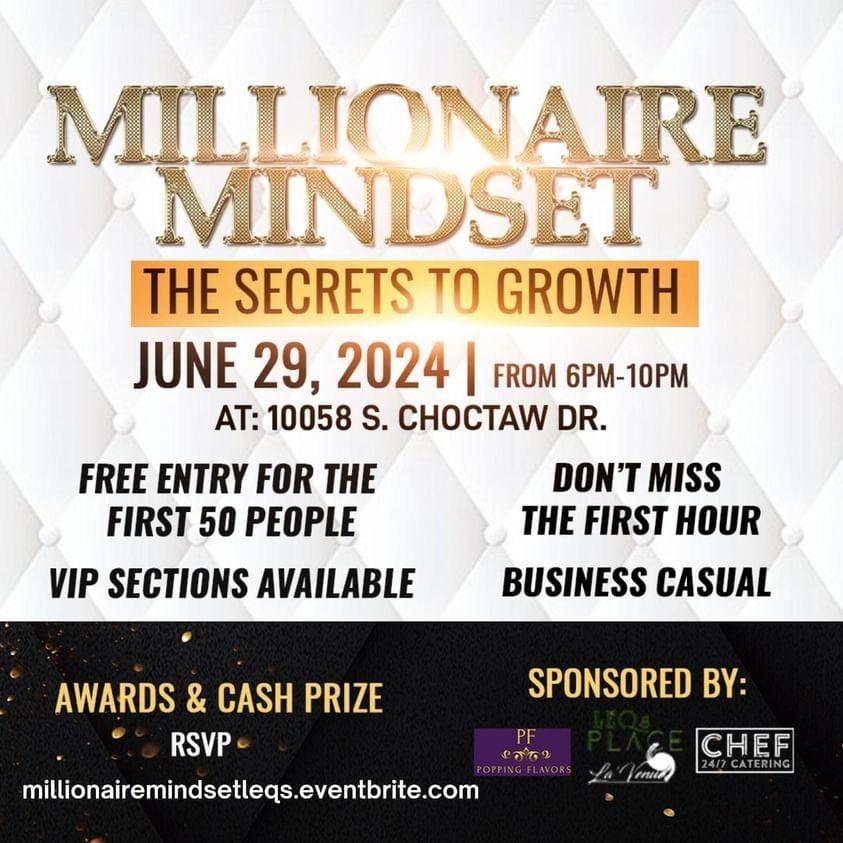 Millionaire Mindset - The Secrets To Growth