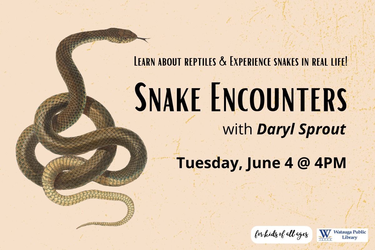 Snake Encounters with Daryl Sprout