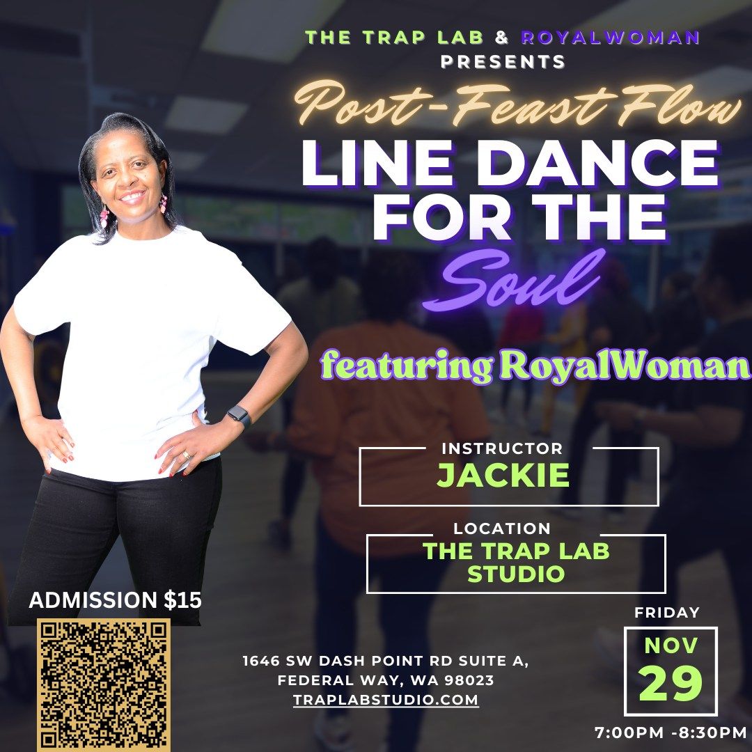 Line Dance for the Soul-Burn Off That Feast w\/ Royal Woman