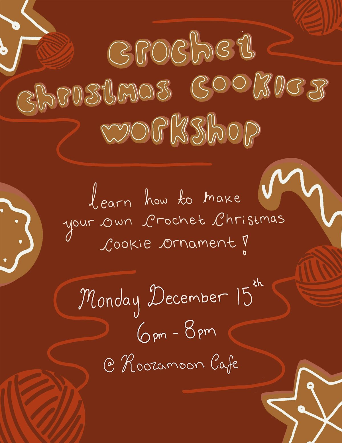 Christmas Cookies - Crochet Workshop