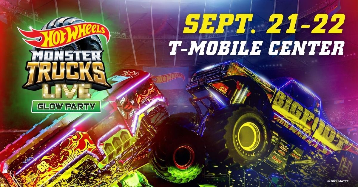 Hot Wheels Monster Trucks Live Glow Party