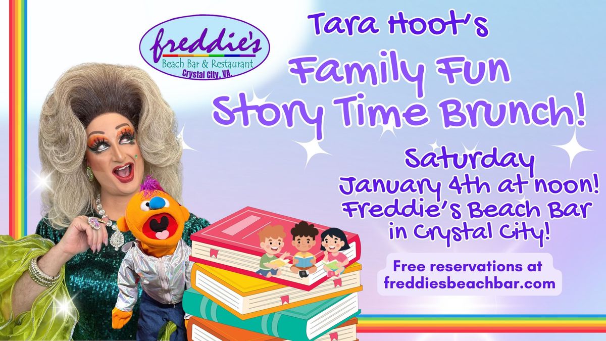 Tara Hoot's Family Fun Story Time Brunch at Freddie's!