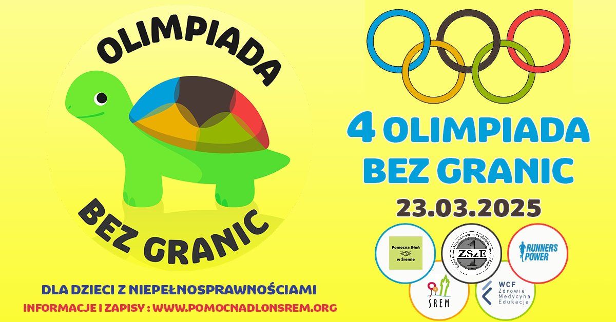 4 Olimpiada bez granic- dla dzieci z niepe\u0142nosprawno\u015bciami