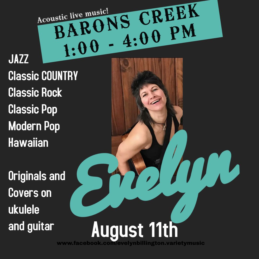 Evelyn live and unplugged@Barons Creek