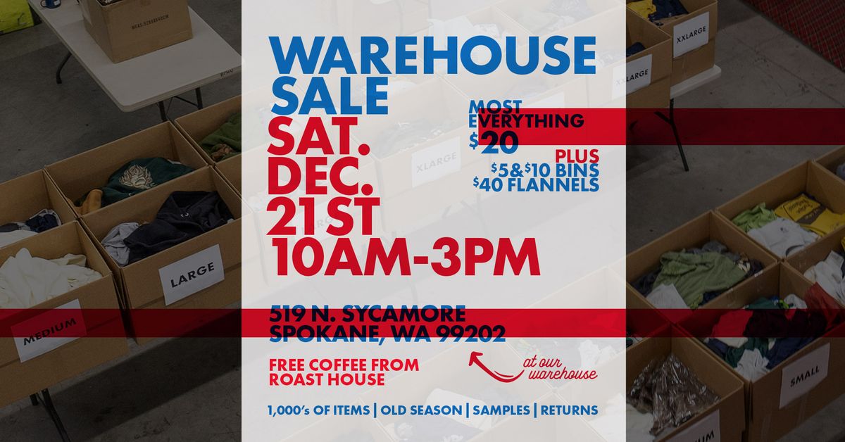 The Great PNW Warehouse Sale