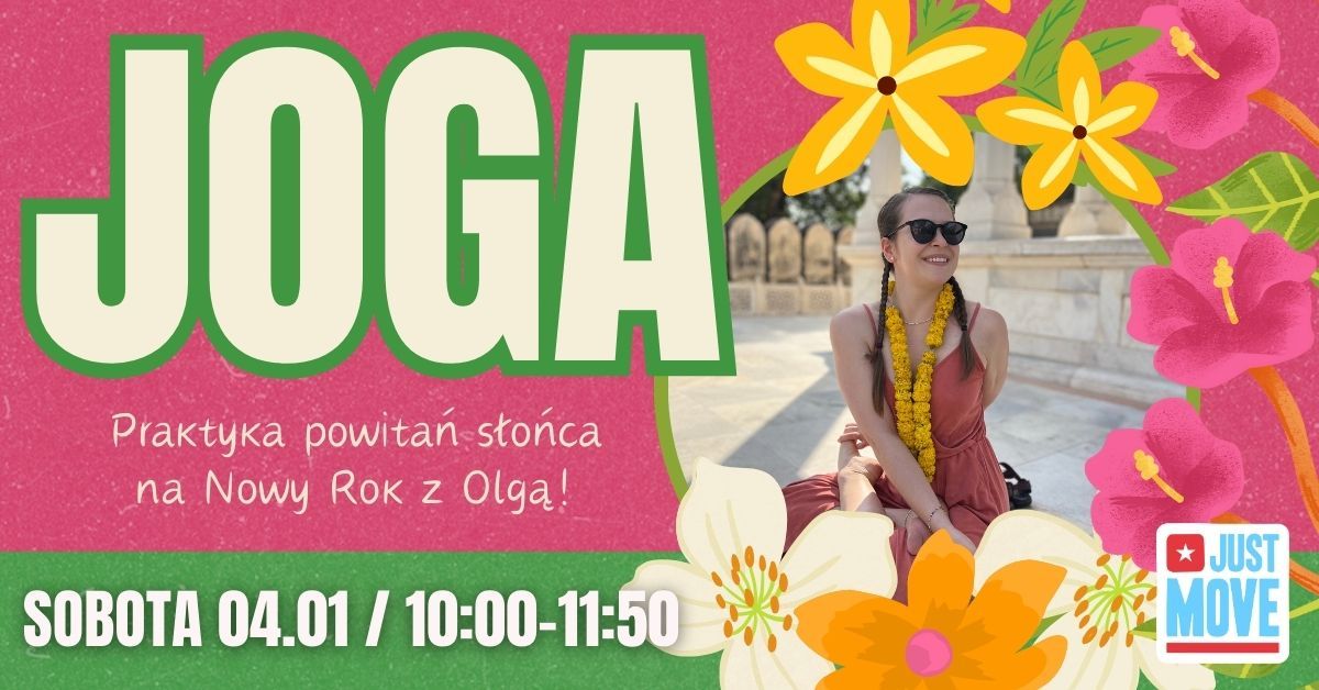 Joga - Praktyka powita\u0144 s\u0142o\u0144ca na Nowy Rok z Olg\u0105 - 04.01