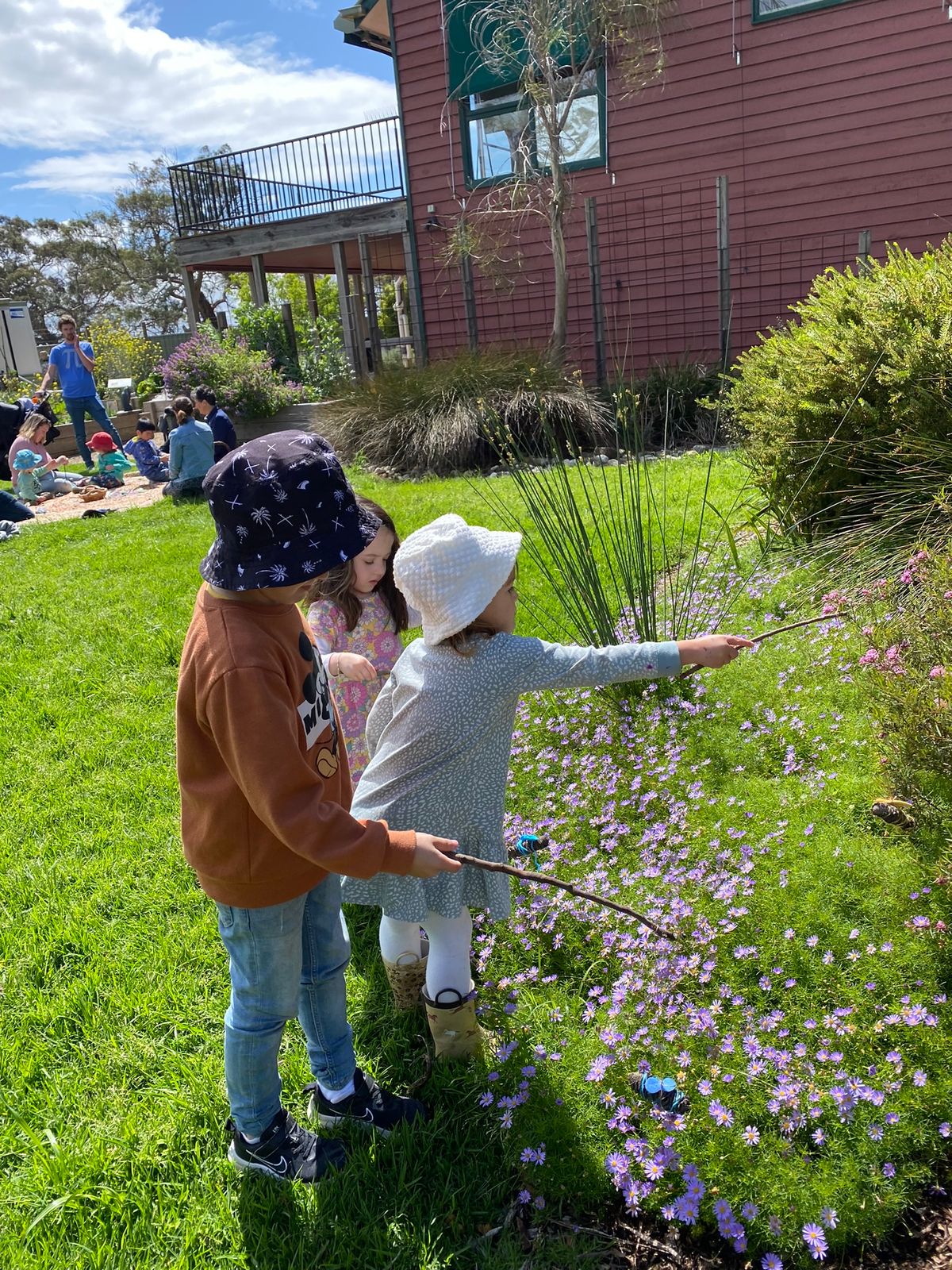 A free Children's Week event - Art in the food garden