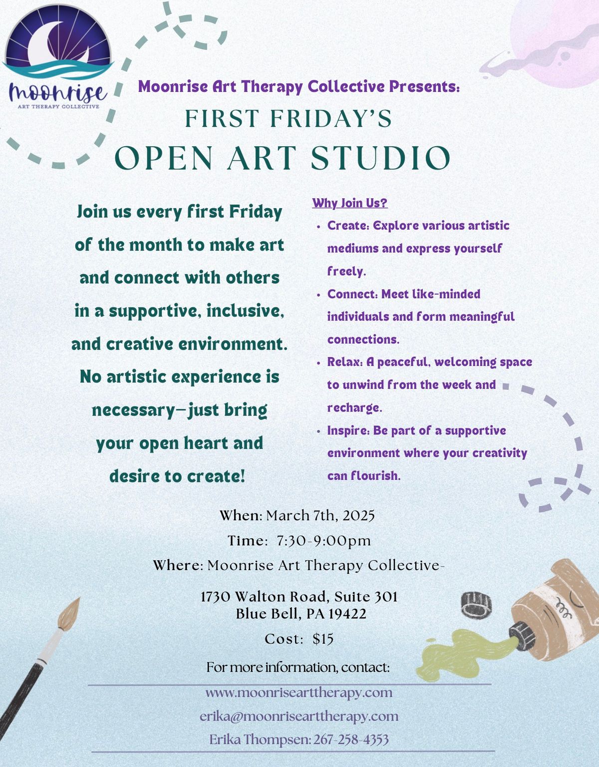 First Friday Open Studio