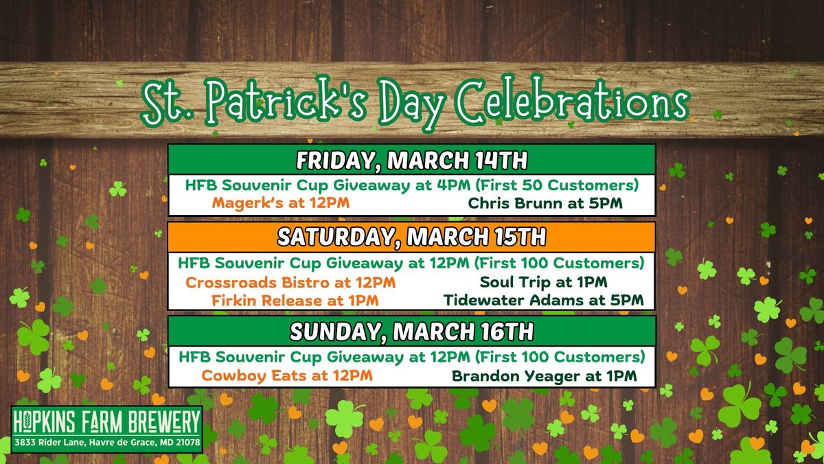 St. Patrick's Day Celebrations