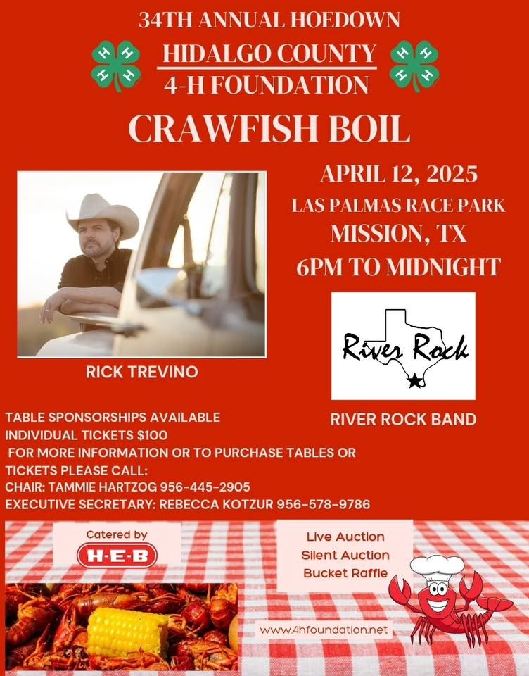 Hidalgo County 4-H Foundation Hoedown\/Crawfish Boil