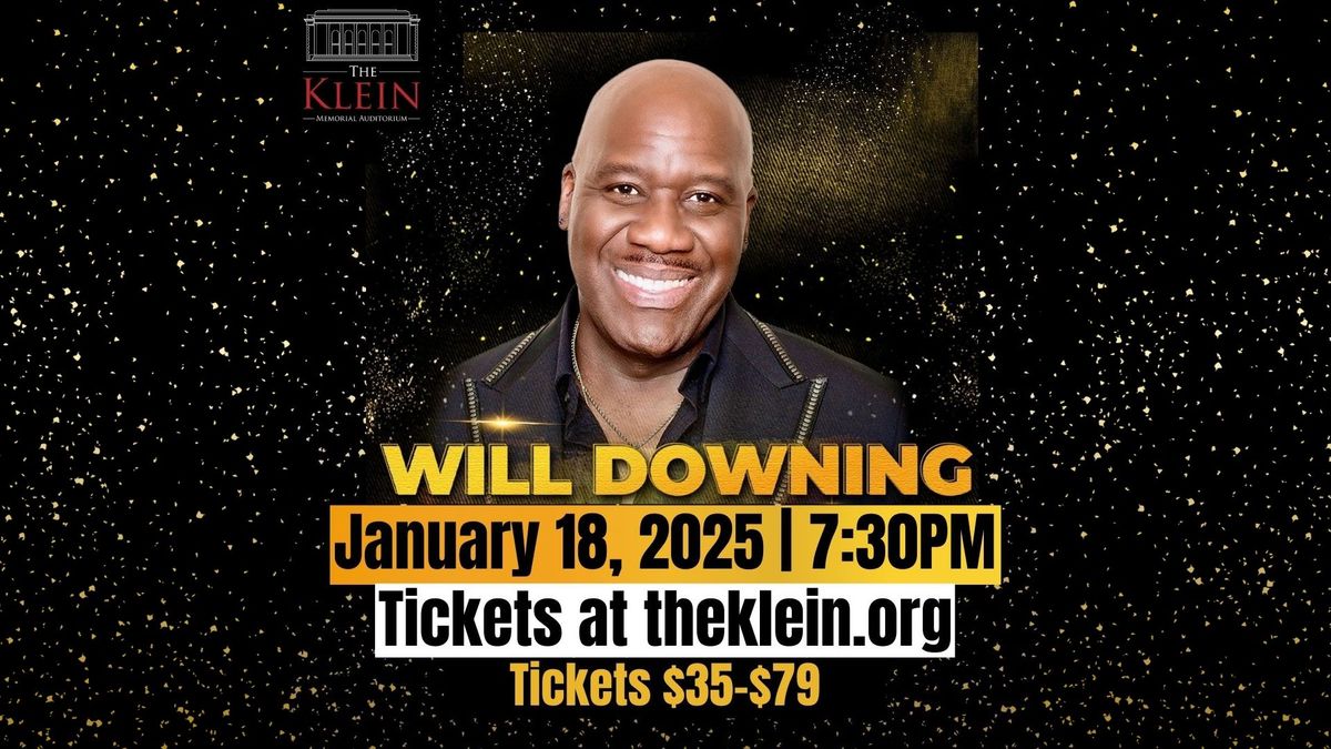 The Klein presents: Will Downing in Concert