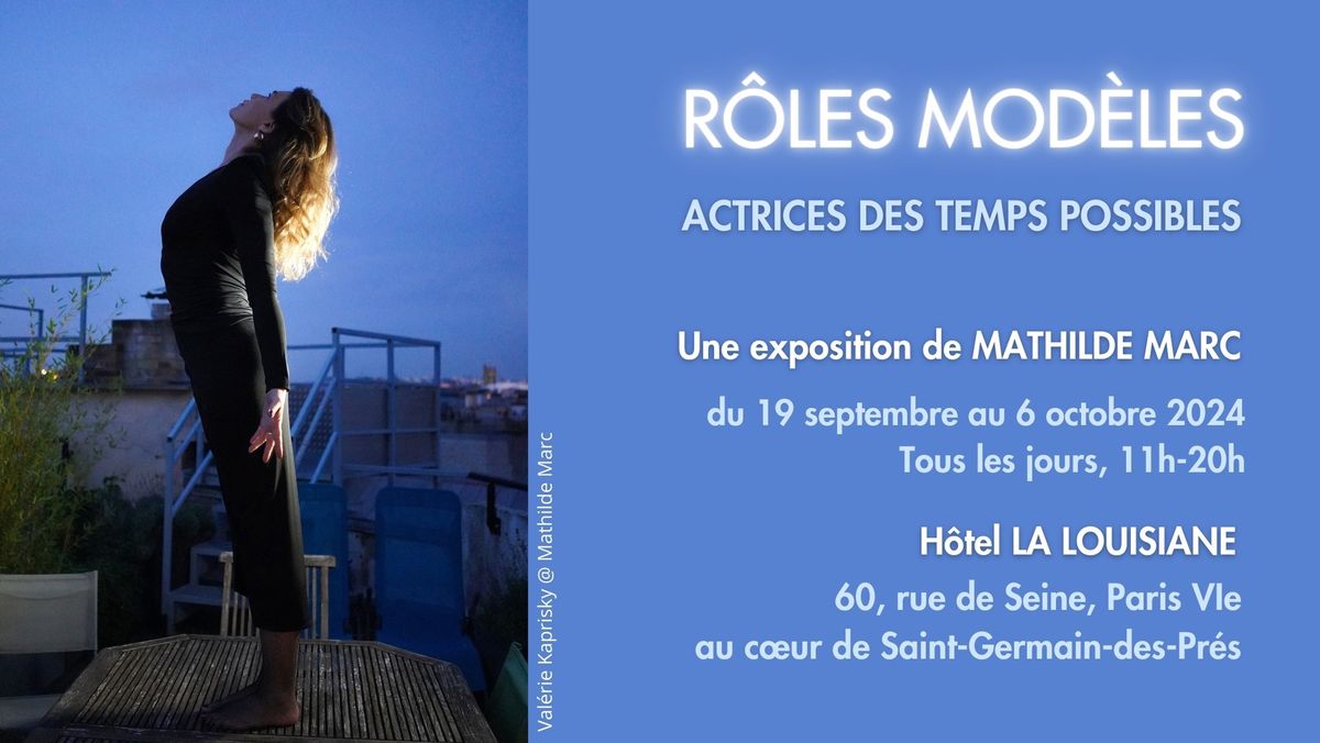 R\u00f4les Mod\u00e8les, par la photographe Mathilde Marc