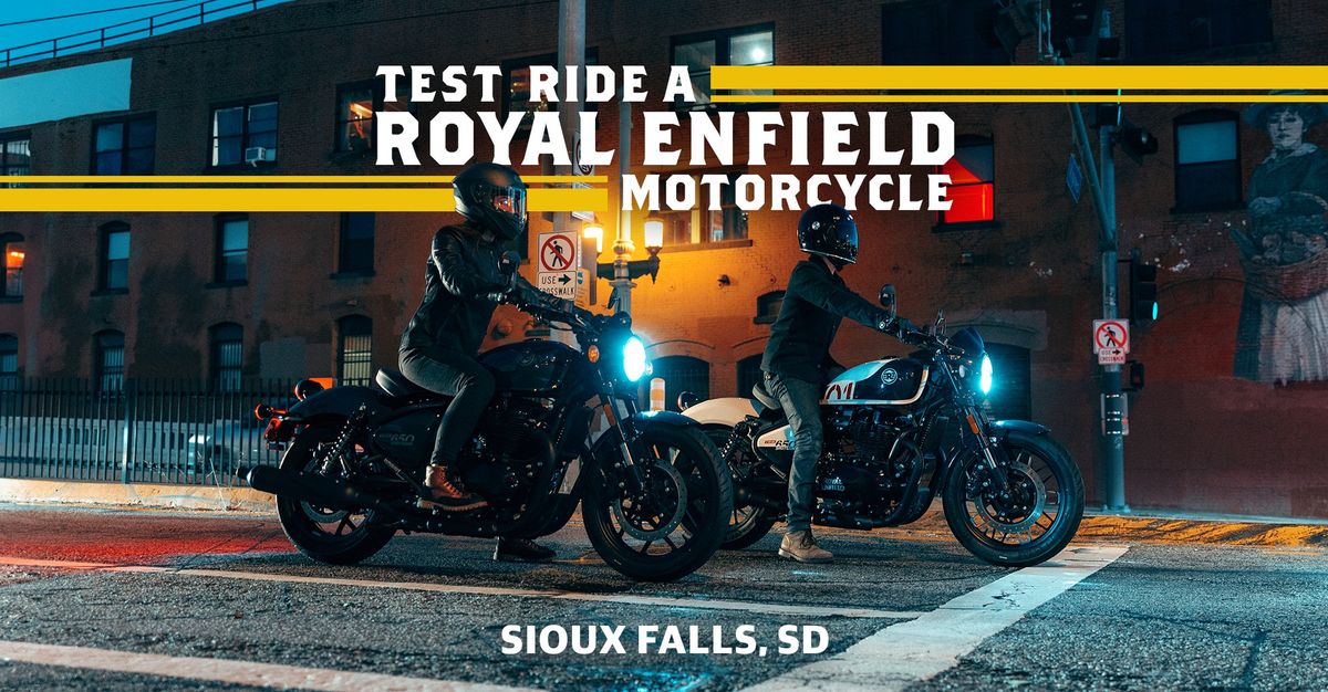 Test Ride A Royal Enfield | Sioux Falls, SD