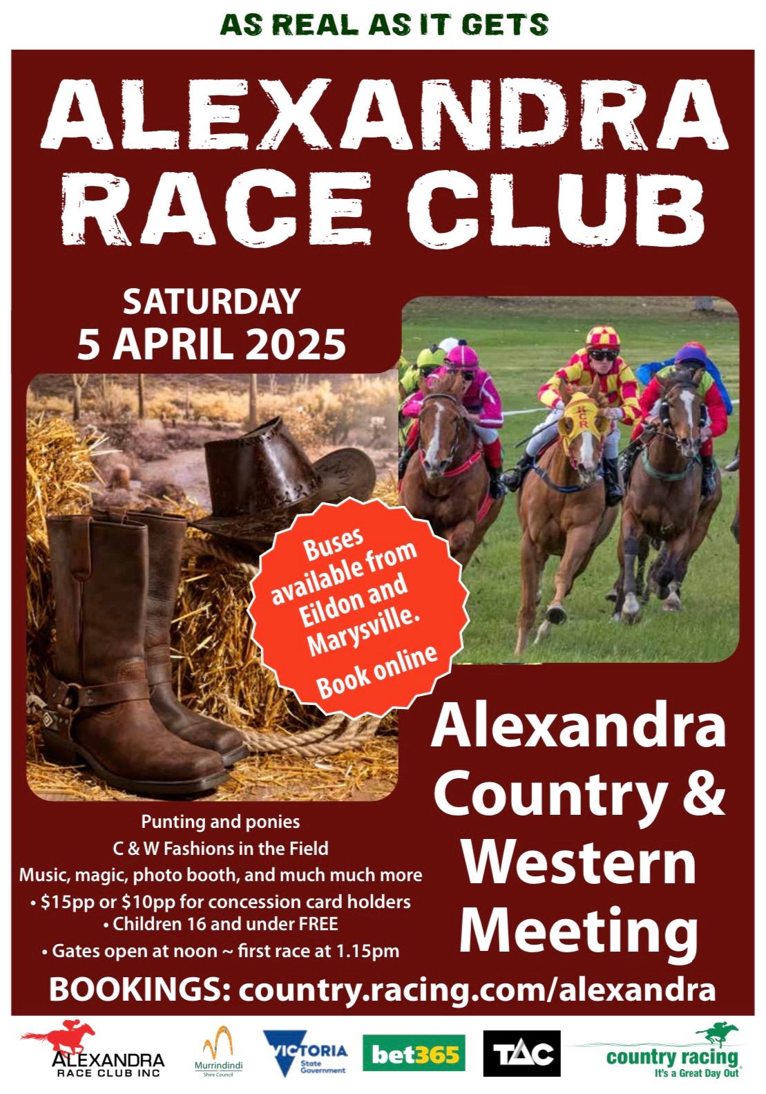 Alexandra Country & Western Race meeting 2025