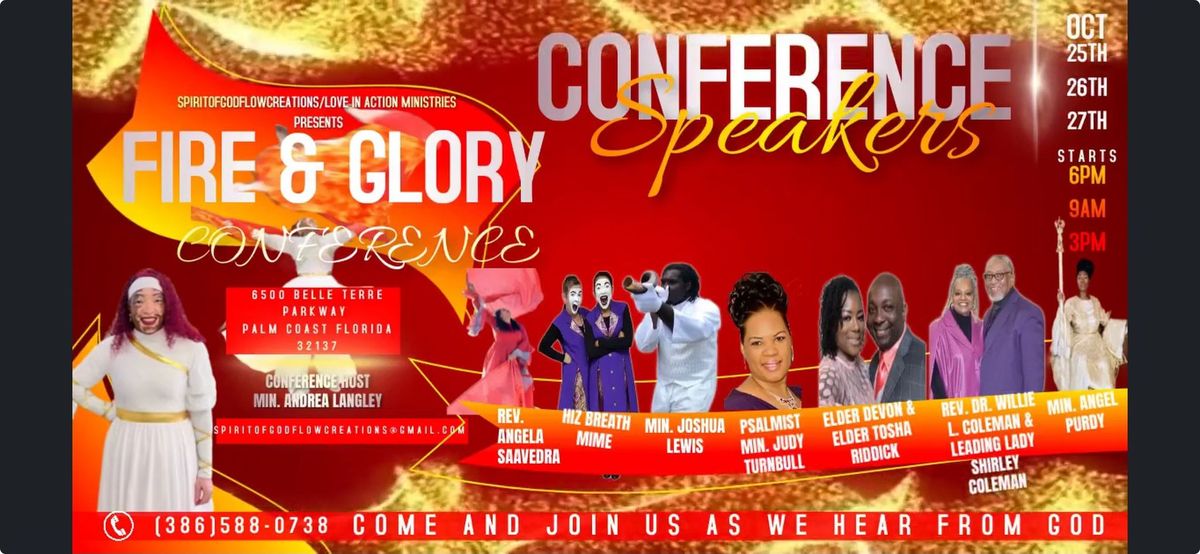 THE FIRE & GLORY ENCOUNTER CONFERENCE!