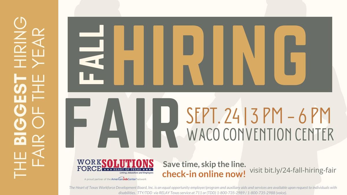 Fall Hiring Fair