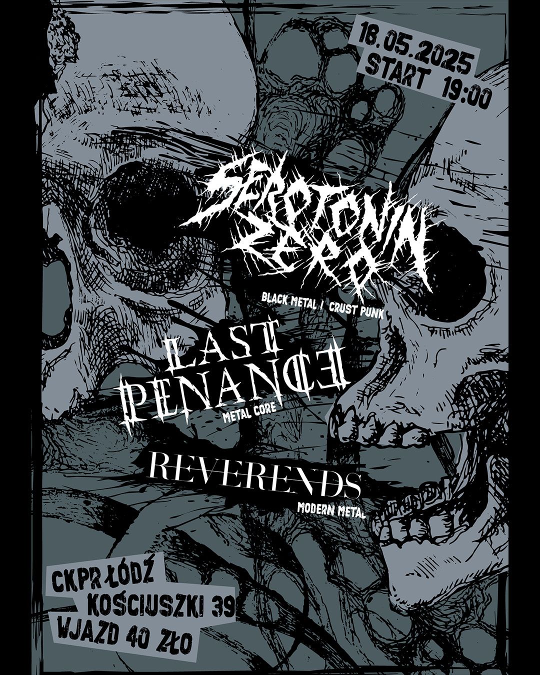 Serotonin Zero \/ Last Penance \/ Reverends