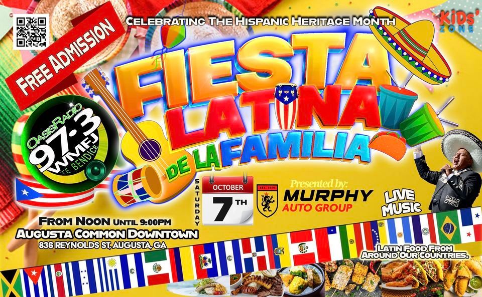 Fiesta Latina De La familia 2023 5ta EDICION, The Augusta Common