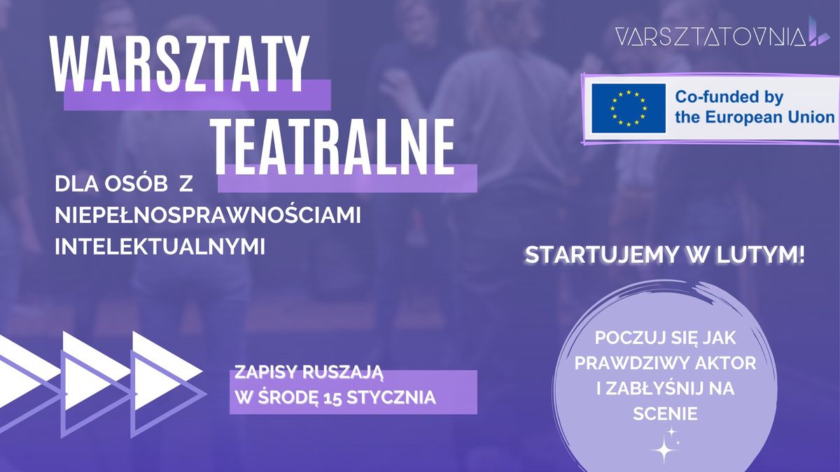 Bezp\u0142atne warsztaty teatralne dla OzNI