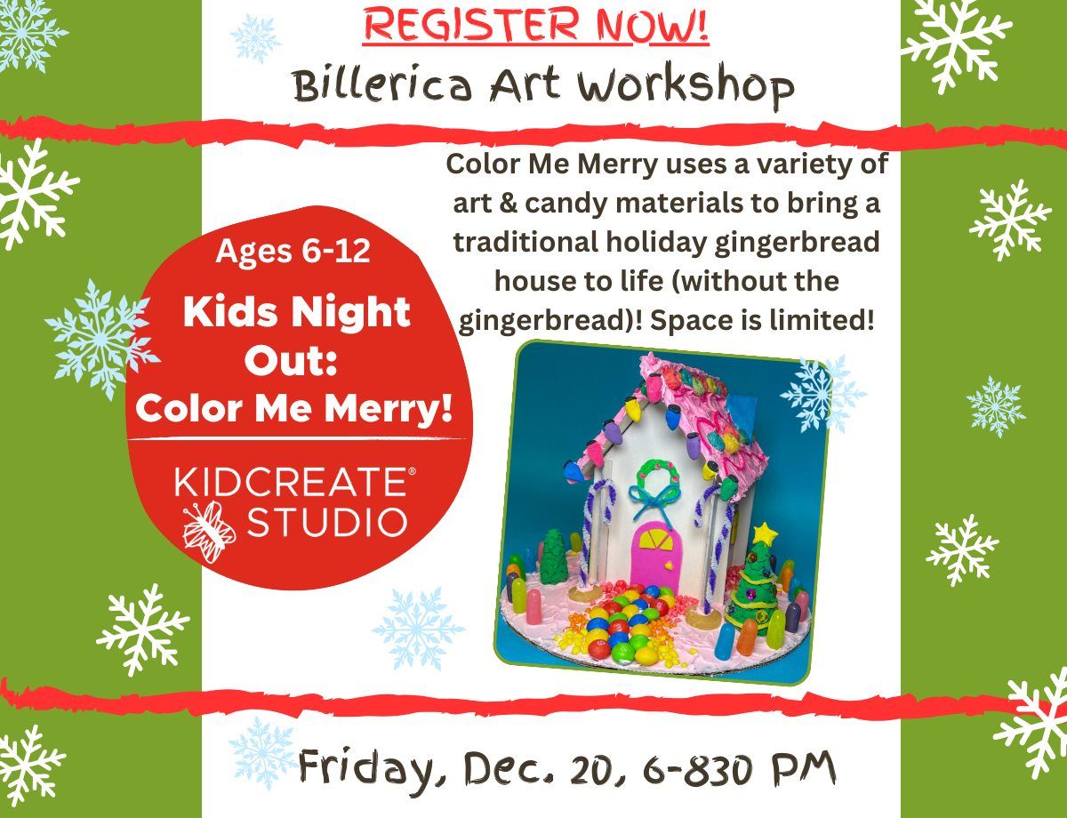 Billerica Kids Night Out: Color Me Merry