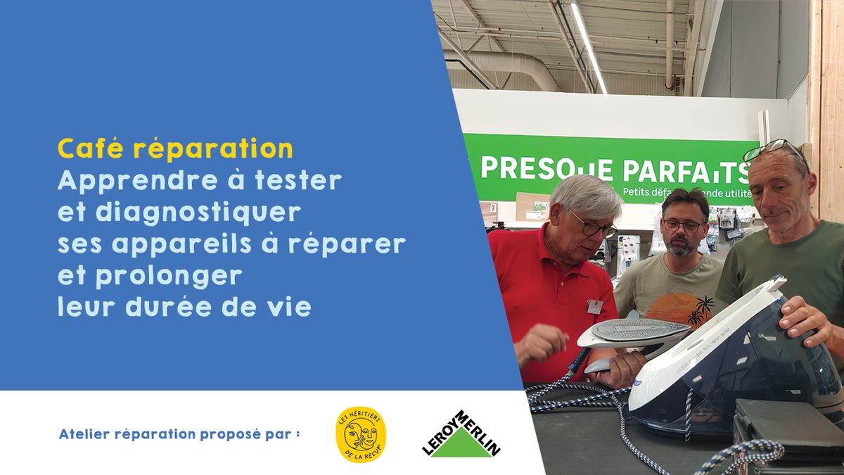 Atelier r\u00e9paration \u00e0 Puilboreau *Gratuit*