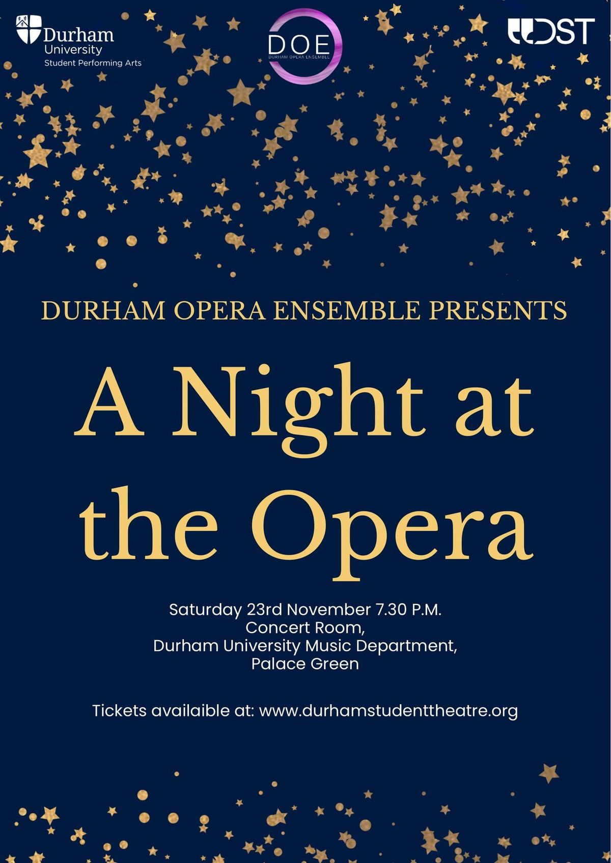 Durham Opera Ensemble Presents: A Night at the Opera