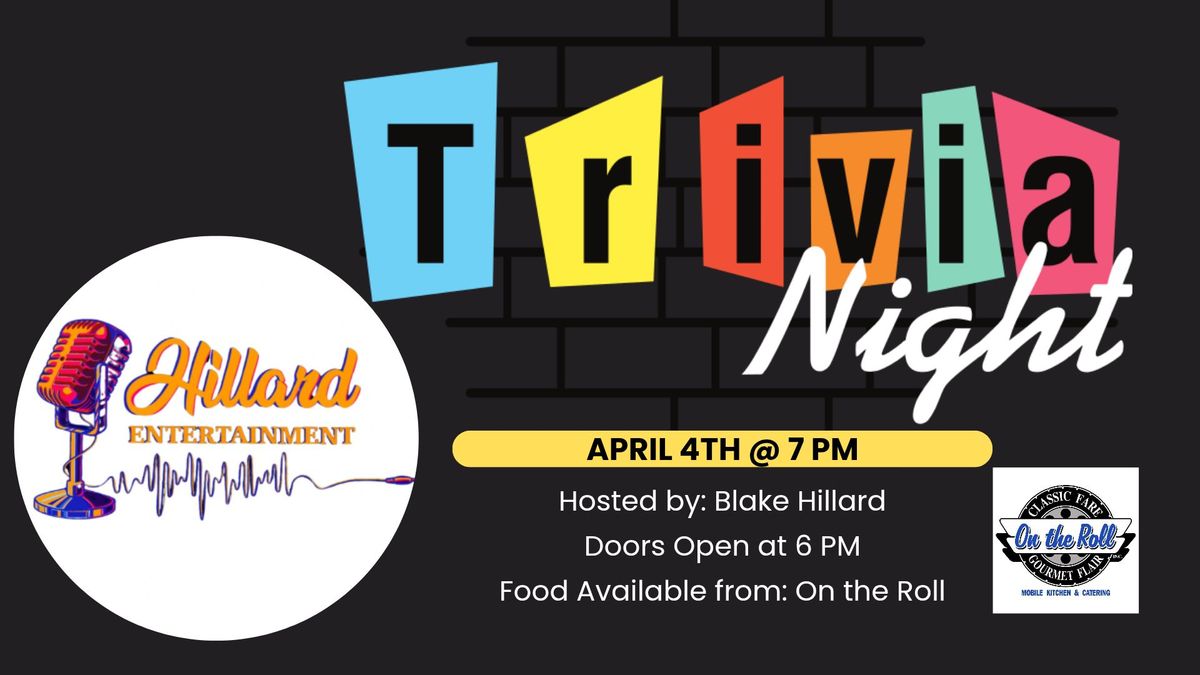 Trivia Night with Blake Hillard