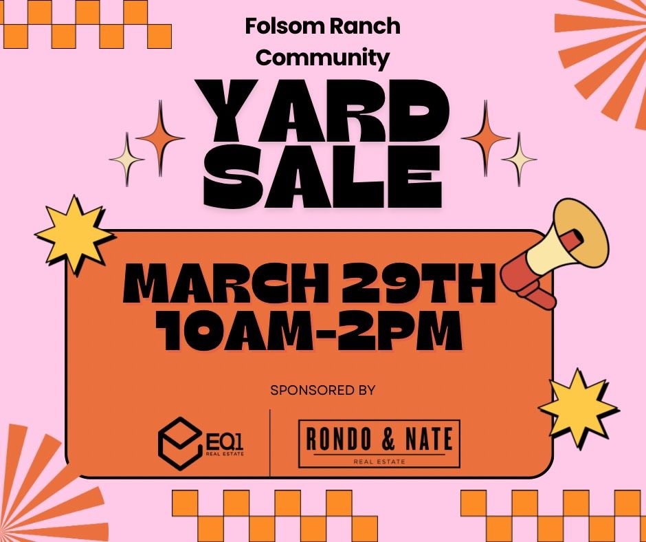 Folsom Ranch Community Yard Sale