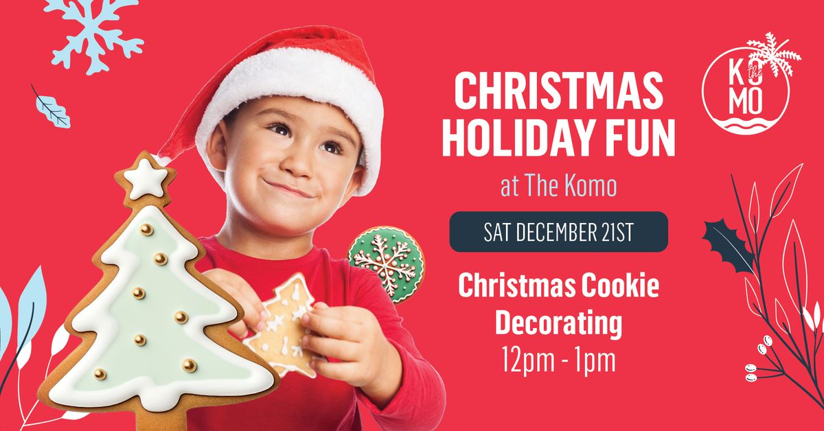 Christmas cookie decorating workshop 