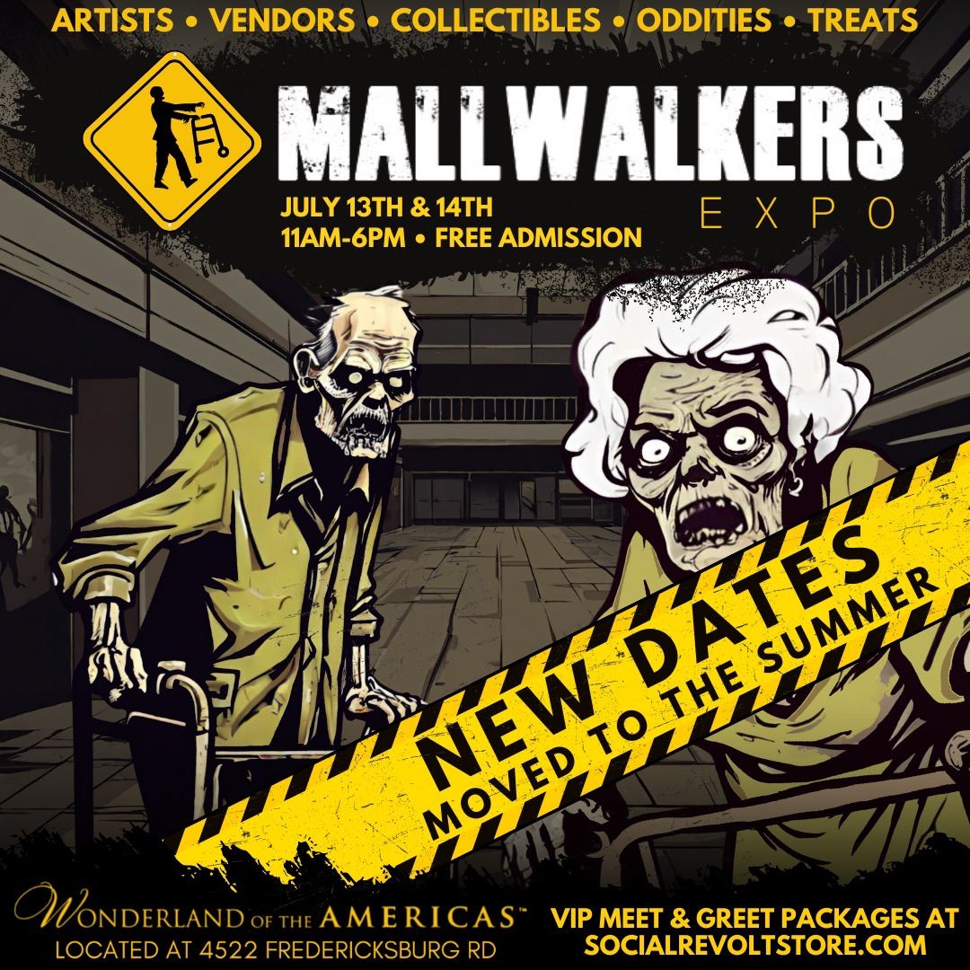 Mallwalkers Expo (Walking Dead Theme) *** Free Summer Event ***