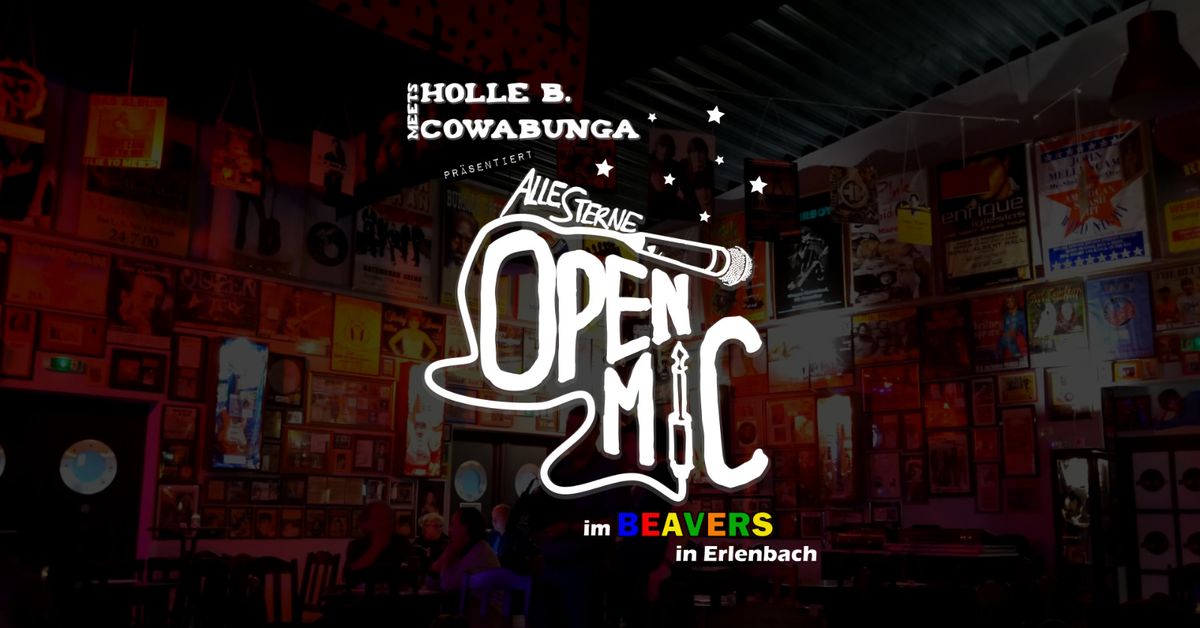 Alle Sterne OPEN MIC - BEAVERS Musikclub