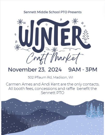 Sennett Community Winter Craft Market 2024