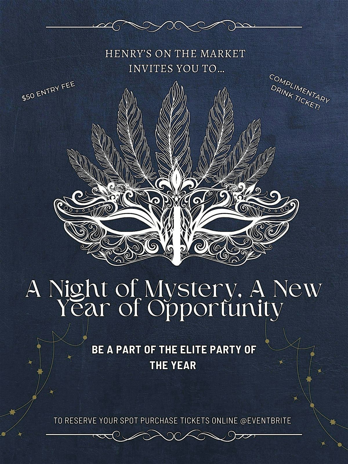New Years Eve Masquerade Night